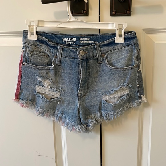 Mossimo High-Waisted denim shorts - Picture 1 of 3